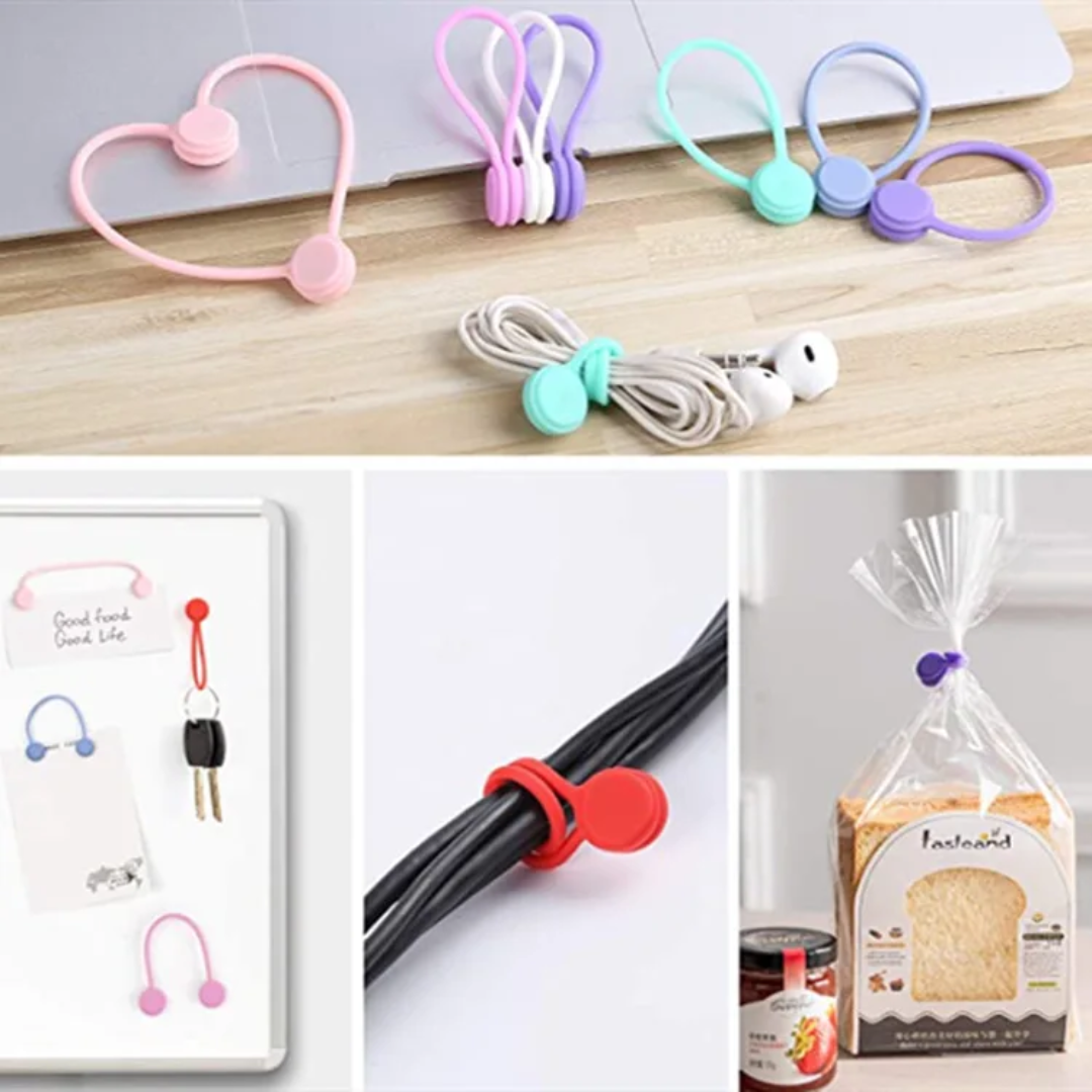 Magnetic Multi-Use Cable Clips