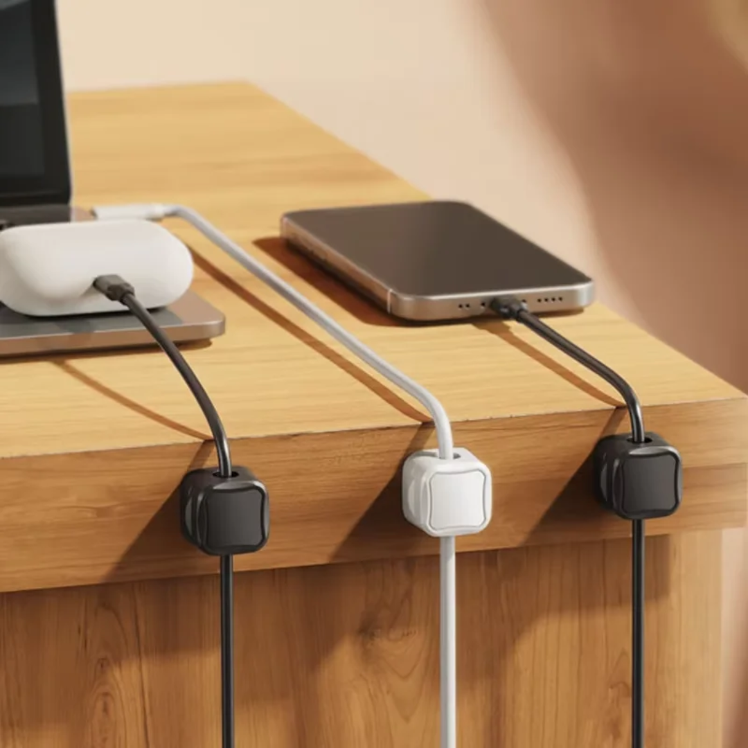 Adhesive cable organiser set bundle