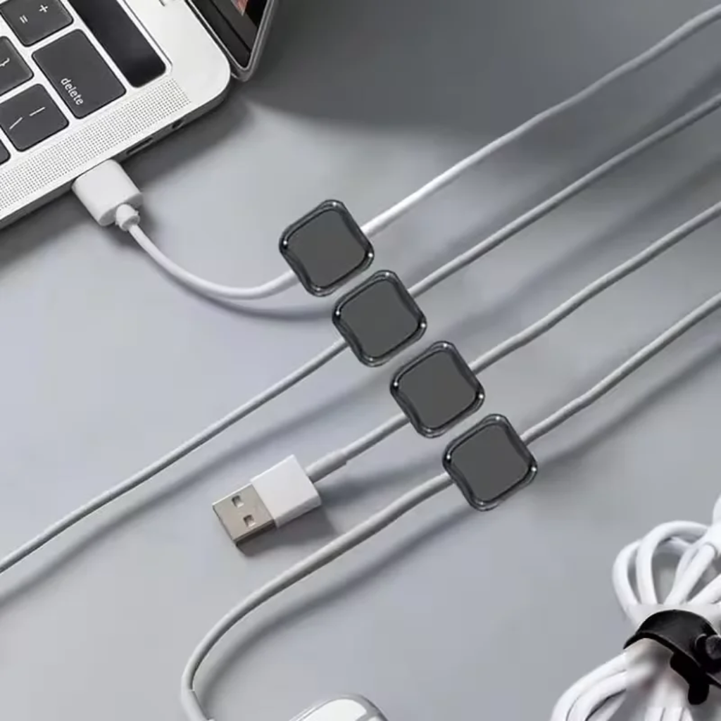 Adhesive cable organiser set bundle
