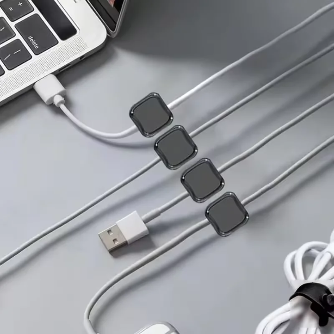 Adhesive cable organiser set bundle